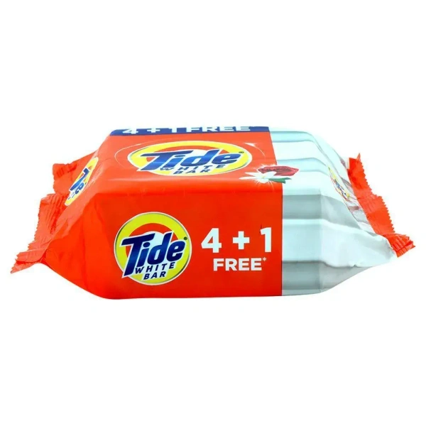 TIDE  Tide White Detergent Bar 200 g (4+1 Free) - 200g
