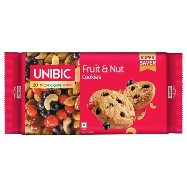Unibic Fruit & Nut Cookies 450 g - 450g