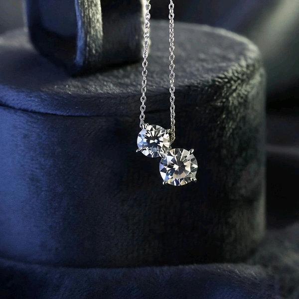 Solitaire Romance Pendant