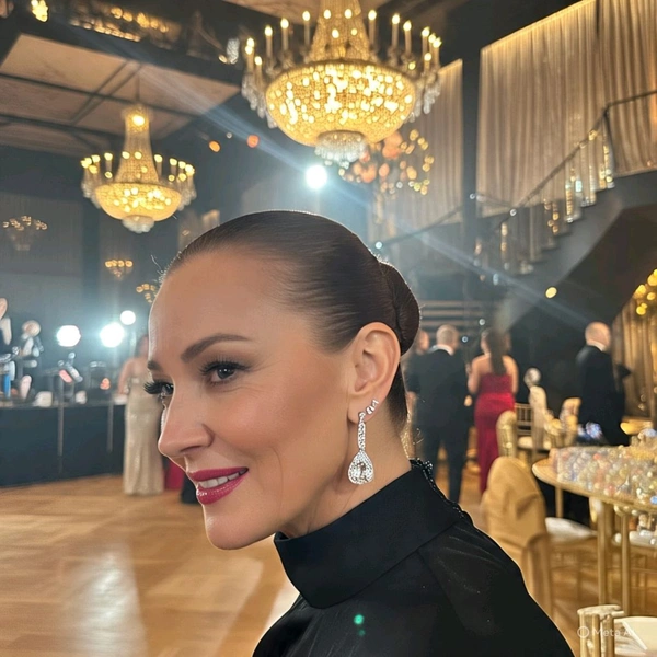 Earrings LGD Diamond,  Exclusive Party Wear 