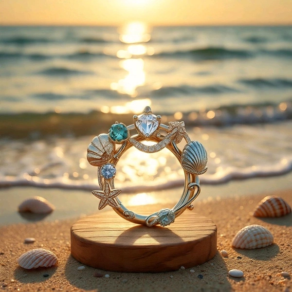Ocean Auro Ring