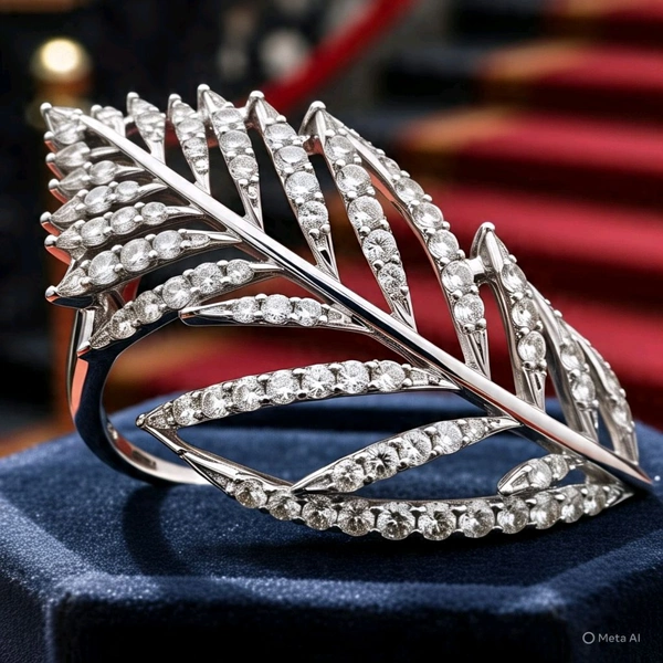 Palm Leaf  Ring Cocktail 