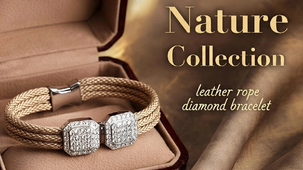 Nature Collection - Diamond with Sustainable Natural Material 