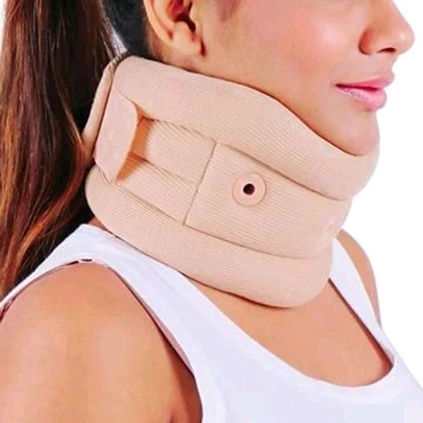 Tynor Cervical Collar Soft (Firm Density) - L, Cameo