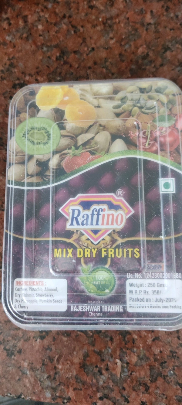Mix Dry Fruits 250 Grams - 250 Grams
