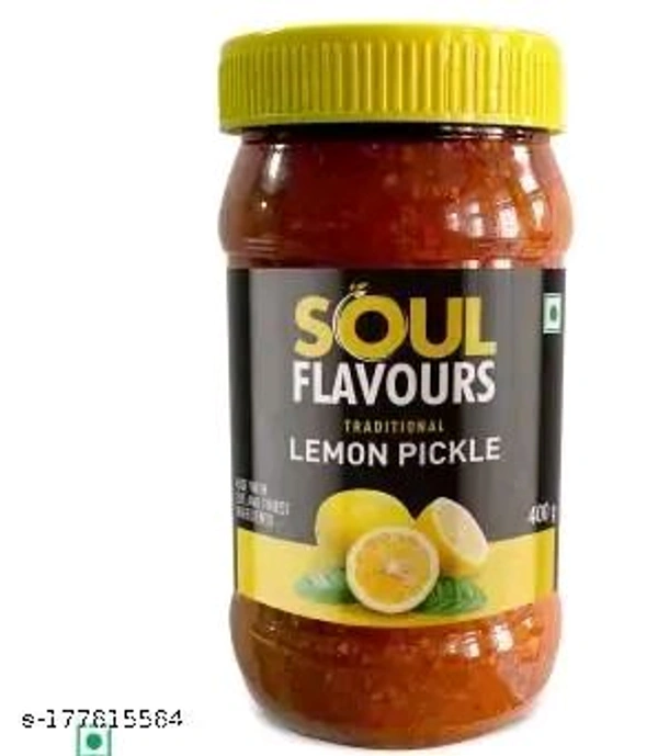Soul Flavours Leamon Pickle 400 Grams - 400 Grams
