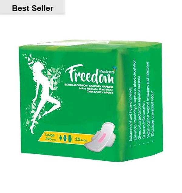 Freedom Sanitary Napkin - Regular Large - Large