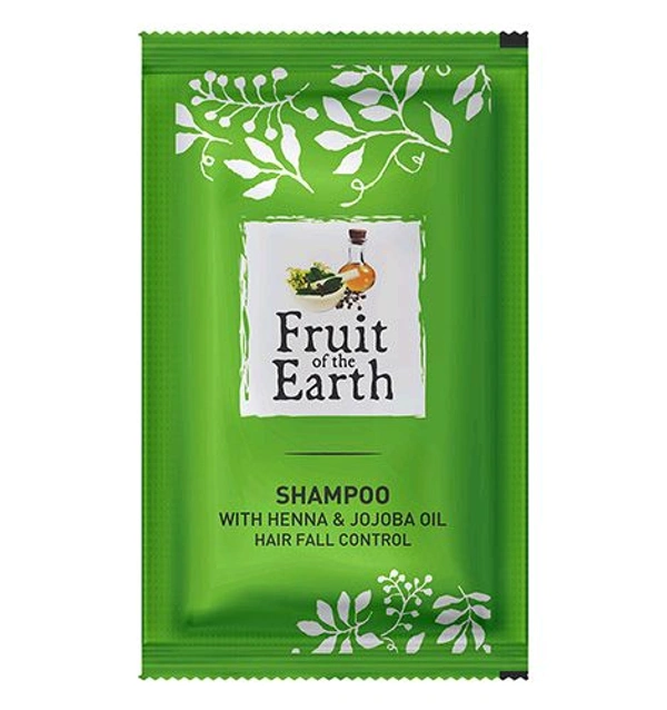 Fruit Of The Earth Henna & Jojoba Oil Shampoo 48 Unit X 4 Ml - 48 Unit X 4 Ml