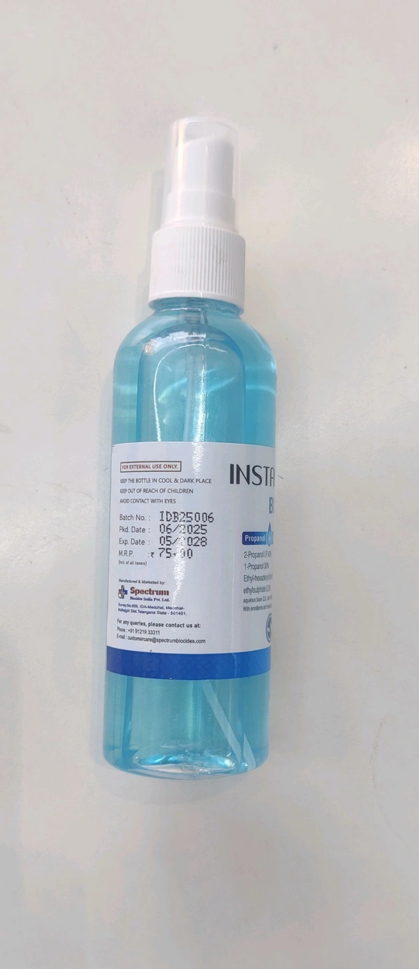 Instadis Blue Hand Sanitizer - 100 Ml