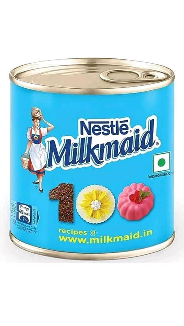 Nestle Milkmaid Partly Skimmed Sweetened Condensed Milk, 380 grams - 380 Grams