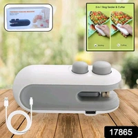 Mini Packet Sealing Machine (Usb Type C) - Gray, Free