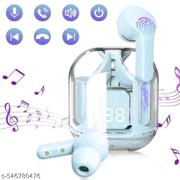 Tending Bluetooth Earbuds High Quality - Smalt Blue, Free