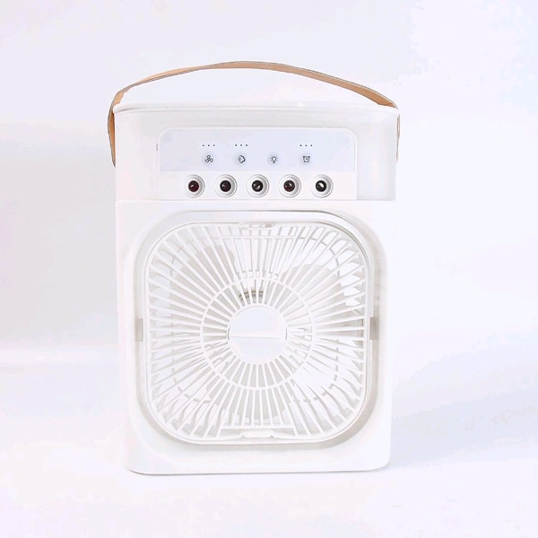 Mini Ac And Cooler With Mist Maker  - White, Free