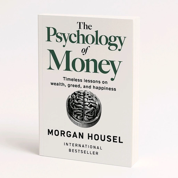Psychology Of Money By Morgan Housel Paperback Book - White, 256 Pages