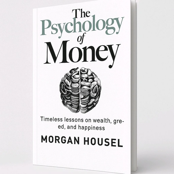 Psychology Of Money By Morgan Housel Paperback Book - White, 256 Pages