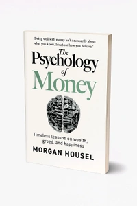 Psychology Of Money By Morgan Housel Paperback Book - White, 256 Pages