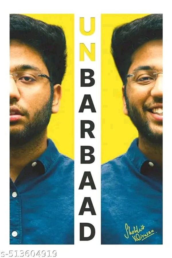 "UNBARBAAD by Shobhit Nirwan – A Motivational Book for Students on Productivity and Discipline"