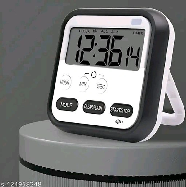 Digital Alarm Cloak - Black, Medium