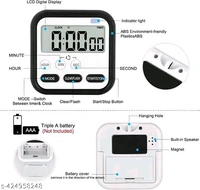 Digital Alarm Cloak - Black, Medium