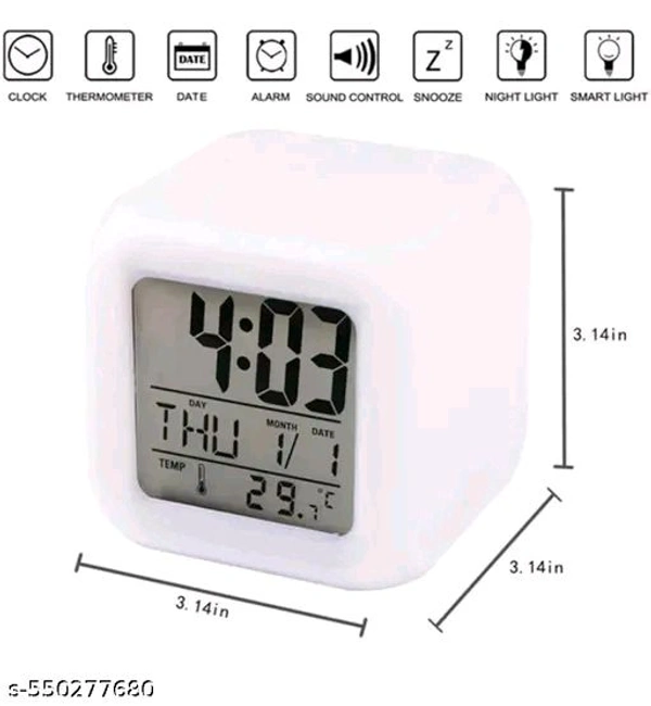 Digital Alarm Cloak - Black, Medium