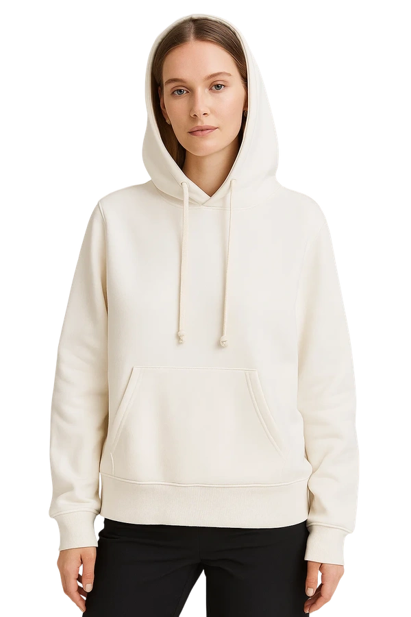 Essential White Hoodie