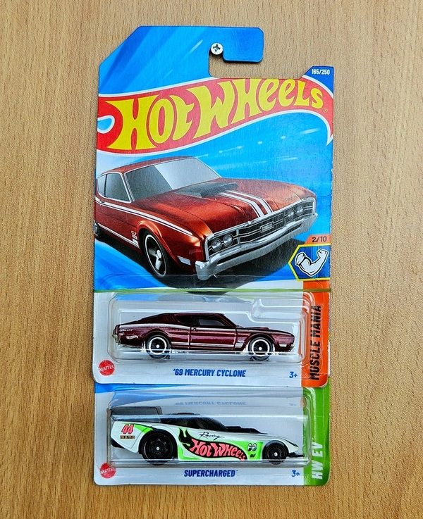 HotWheels Combo - Mercury Cyclone & HW Supercharged
