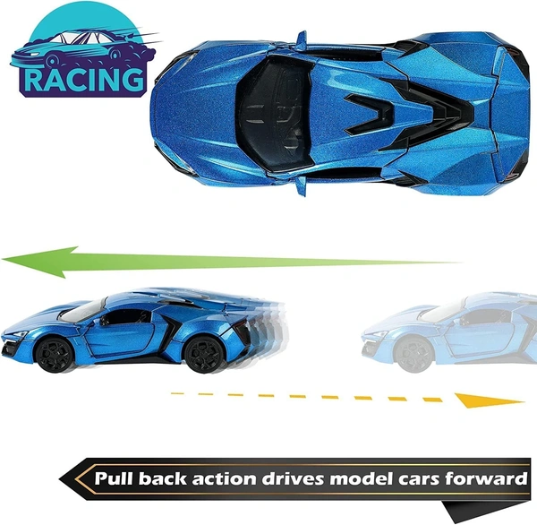1:32 Scale Lamborghini Diecast Metal Pullback Toy car