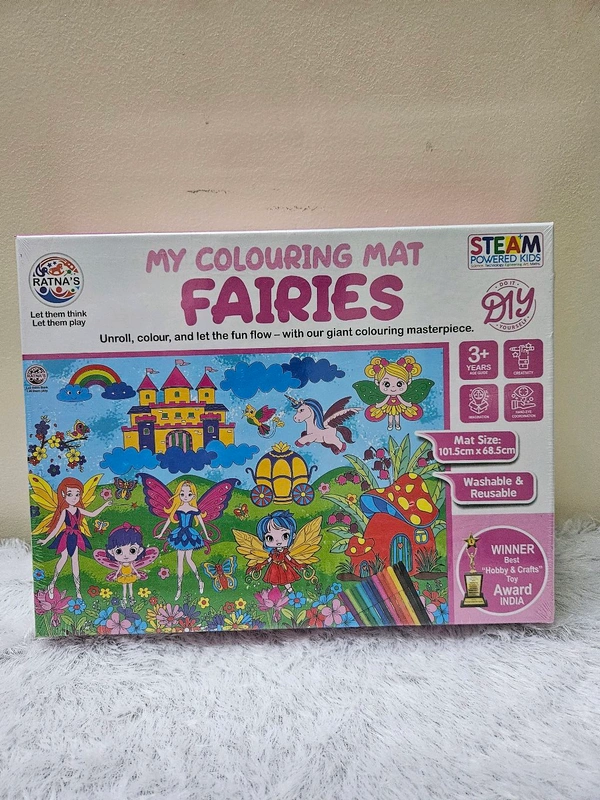 My Colouring Mat - Fairies