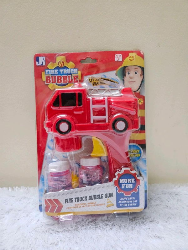 Fire truck Bubble Gun 