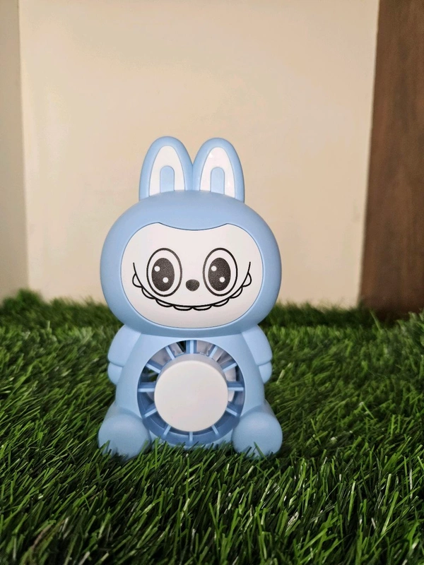 Labubu Mini Fan With Light