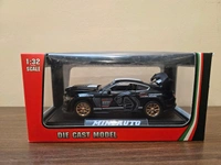 1:32 Scale Mustang Shelby GT-500 Diecast Metal Car Black