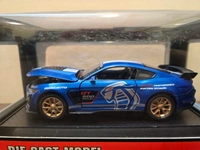 1:32 Scale Mustang Shelby GT-500 Diecast Metal Car Blue Color