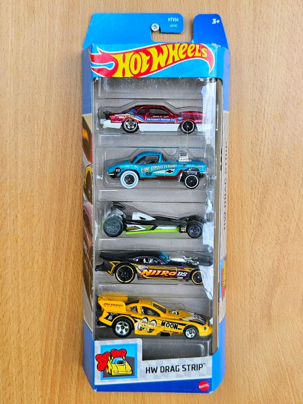 HotWheels Combo Of 5 HW Drag Strip