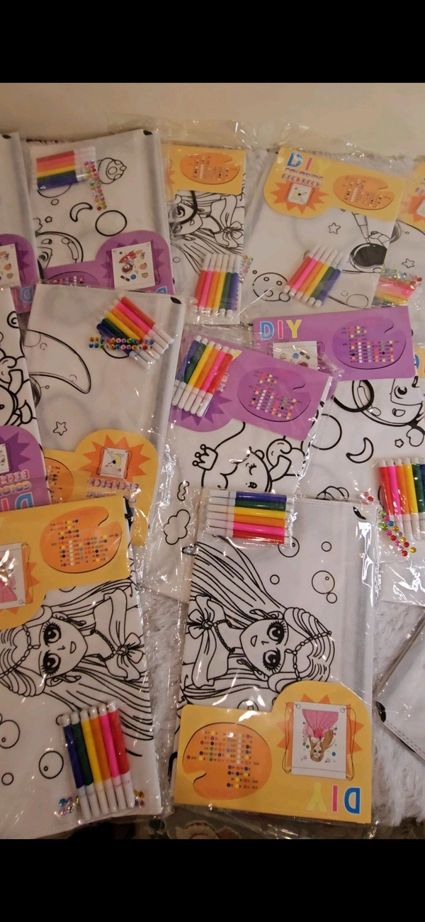 DIY Coloring Goodie Backpack 