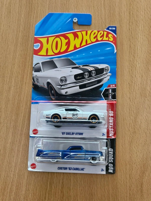 HotWheels Combo '67 Shelby GT500 And Custom Cadillac