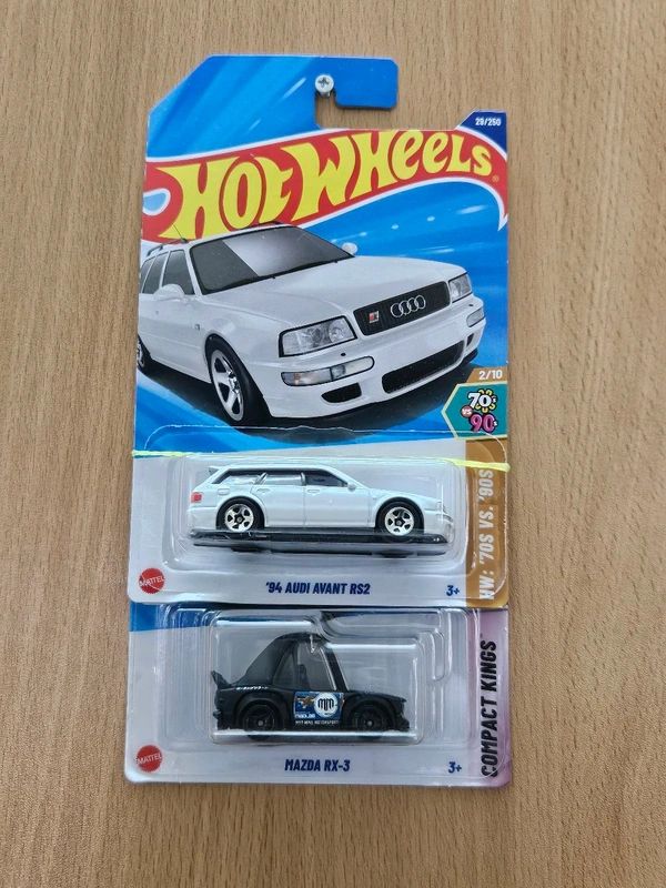 HotWheels Combo '94 Audi Avant And Mazda RX-3