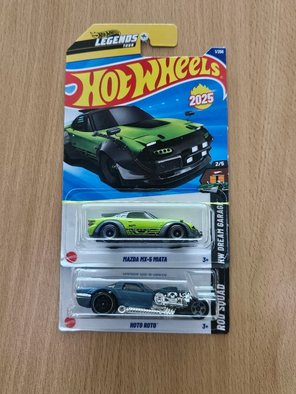 HotWheels Combo Mazda MX-5 Miata And Hoto Roto