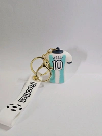 Messi Football - Premium Keychain