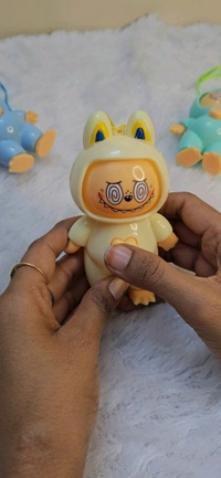 Labubu Face Change Keyring