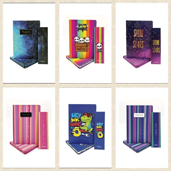 Cute Adorable Diaries With Bookmark