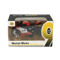 1:12 Scale Die cast Friction Powered Mini Racing Bike