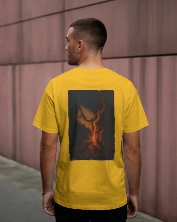 Burn Before Loving - M, Golden Yellow
