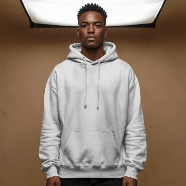 Mono Hood - M, White