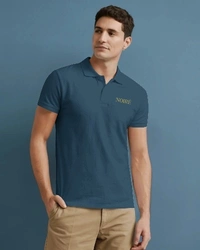 Echelon Polo - S, Navy Blue