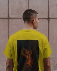 Burn Before Loving - M, Golden Yellow