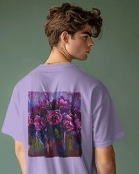 Midnight Bloom - L, Iris Lavender