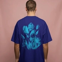 Tulip Mist Oversize - S, Navy Blue