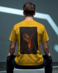Burn Before Loving - M, Golden Yellow