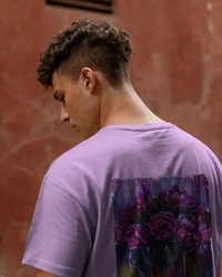 Midnight Bloom - L, Iris Lavender