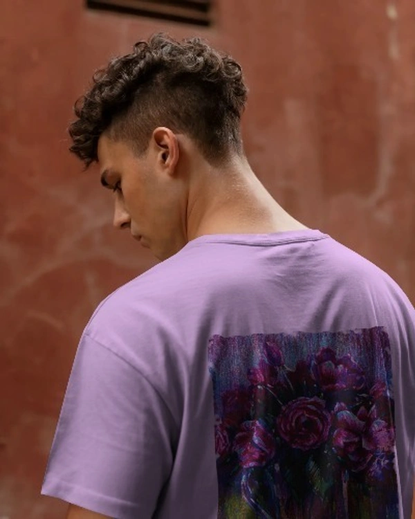 Midnight Bloom - L, Iris Lavender